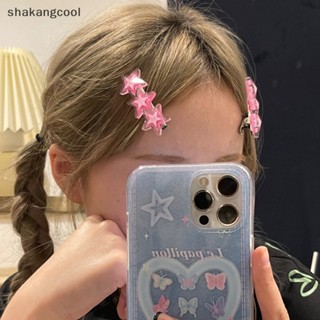 Shakangcool ใหม่ กิ๊บติดผม Y2K รูปดาว สามแฉก แวววาว เครื่องประดับแฟชั่น สําหรับผู้หญิง SGL