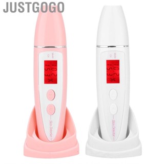 Justgogo High Sensitive LCD Digital Skin Analyzer Moisture Water Oil  Facial