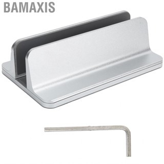 Bamaxis Stand Aluminum Alloy Vertical Cooling Desktop Storage Bracket for Most Types of Laptops Tablets