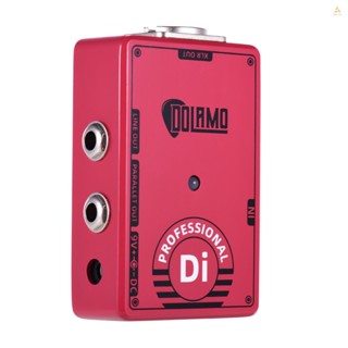 Meily_fun Dolamo D-7 กล่องเอฟเฟคกีตาร์ พร้อมสวิตช์ยกพื้น XLR Out สําหรับกีตาร์ไฟฟ้า