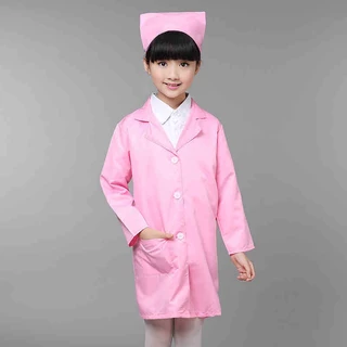 พร้อมส่ง😃👩‍⚕👨🏻‍⚕️ชุดหมอเสื้อหมอ เสื้อกาวน์หมอ สวมบทบาท pretend toy ของเล่นเด็ก