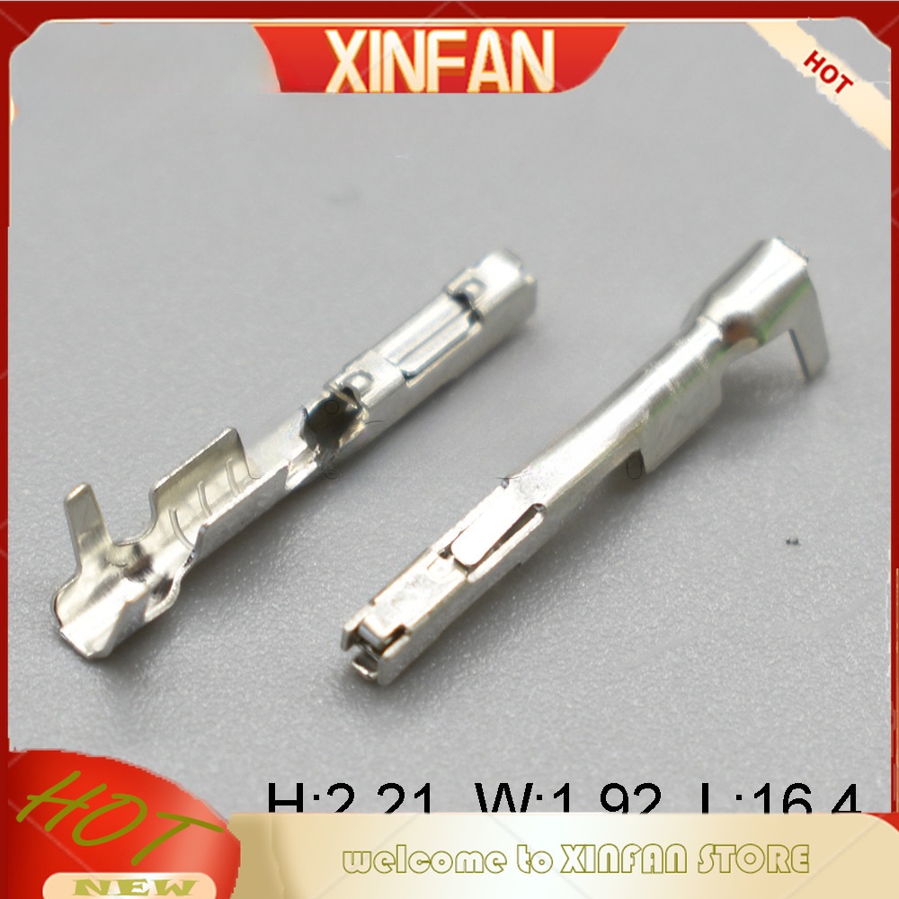 Xinfan ขั้วต่อย้ําสายไฟ 8100-3455 2 มม. สําหรับขั้วต่อย้ําสายไฟอัตโนมัติ DJ7331Y-2 100 ชิ้น