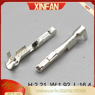 Xinfan ขั้วต่อย้ําสายไฟ 8100-3455 2 มม. สําหรับขั้วต่อย้ําสายไฟอัตโนมัติ DJ7331Y-2 100 ชิ้น