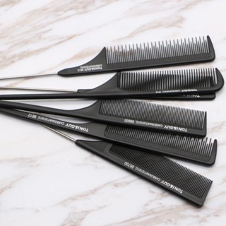 Professional hairdressing sharp-tailed comb comb female household antistatic mens haircut comb curl comb