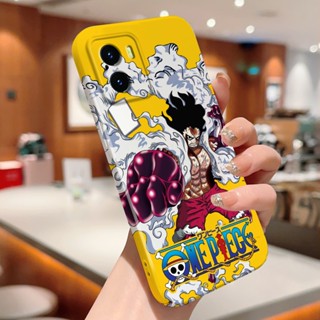 เคสโทรศัพท์มือถือแบบแข็ง กันกระแทก กันรอยกล้อง ลายการ์ตูนลูฟี่ Zoro Ace สําหรับ Vivo Y77 Y77e T1x Y21 Y21a Y21e Y21g Y21s Y21t Y32 Y33s Y33t