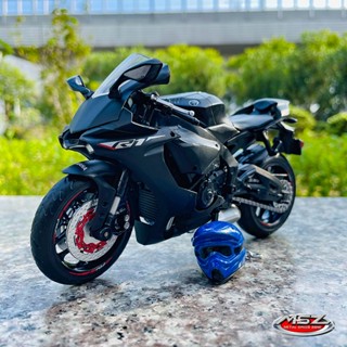 Msz 1:12 YAMAHA YZF-R1 โมเดลรถจักรยานยนต์ หล่อ จักรยาน รถของเล่น เก็บสะสม ของขวัญ ขนาดเล็ก