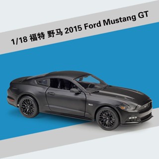 โมเดลรถยนต์ Ford Mustang Ford Mustang ขนาด 1:18 ของเล่นสําหรับเด็ก