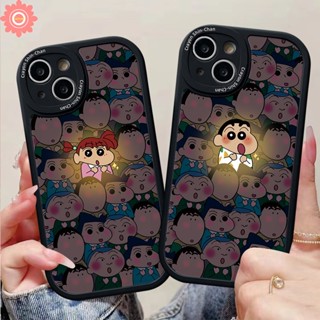 เคสโทรศัพท์มือถือแบบนิ่ม Tpu ลายการ์ตูนชินจังน่ารัก สําหรับ Realme C55 C25Y C21Y C33 C25 C12 C31 C17 C25s C53 C35 C15 C30 C21 C20 C3 C11 C20A 8i 6s 10 5i 5 8Pro 9i 7i 8 6