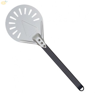 【VARSTR】Pizza Spatula Aluminium Alloy Aluminum Alloy Wooden Handle Pizza Spatula Set