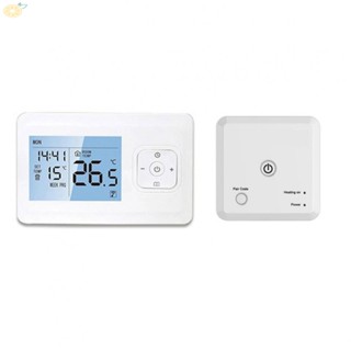 【VARSTR】Programmable Room Thermostat with Wireless WiFi Control Voice and App Compatible