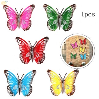 【VARSTR】Metal Butterfly High Quality Metal Metal With Vibrant Colors 11cm*9cm 1pcs