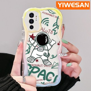 เคสโทรศัพท์มือถือแบบนิ่ม ใส กันกระแทก ลายการ์ตูนนักบินอวกาศ สําหรับ VIVO V23E 4G V23E 5G V23 Pro V23i 5G S12 5G Y75