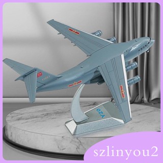 [szlinyou2] โมเดลเครื่องบินจําลอง 1:260 Y 20 พร้อมฐานวางหนังสือ สําหรับห้องนั่งเล่น บ้าน