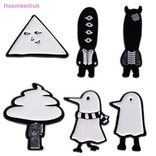 Hoe&gt; เข็มกลัด ลายการ์ตูน Goodnight Punpun Enamel Pin Oyasumi Punpun Devil Horn Eyes สําหรับติดกระเป๋าเป้สะพายหลัง เหมาะกับเด็ก