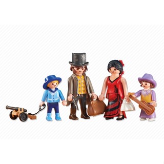 Bailebao Mobi World Playmobil 6323 ชุดครอบครัว นําเข้าจากตะวันตก