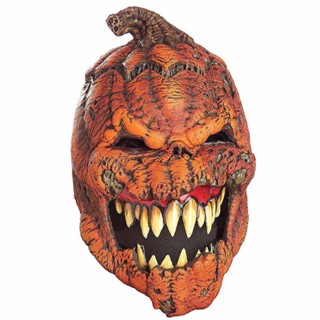 Halloween Horror Variation Pumpkin Head Decoration Pumpkin Head Demon Latex Mask Masquerade Carnival Halloween Mask