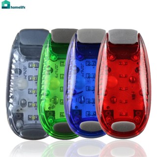 อุปกรณ์สะท้อนแสง Night Riding 5LED อะไหล่จักรยาน Multi-Function Safety Bicycle LED Light Clip Running Light Home home