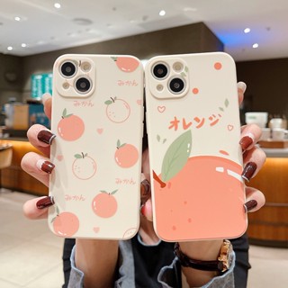 เคสโทรศัพท์มือถือแบบนิ่ม ลายสีส้ม สําหรับ Xiaomi Redmi A1 4G A2 12C 10C 10 10A 9T 9C Note 12 5G 11 11s 10 10s Pro