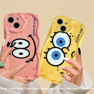 เคสโทรศัพท์มือถือ TPU นิ่ม ลายการ์ตูน SpongeBob Patrick Star 3D คลื่นโค้ง สําหรับ infinix Hot 30i 30 30Play 20 20i 20Play Smart 7 5 2020 Note 12 G96 Smart 6 6Plus Hot 8 10 Lite Hot 12 11 10