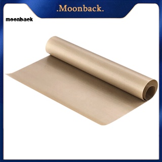 &lt;moonback&gt; แผ่นอบขนม ทนความร้อนสูง ไม่เหนียวเหนอะหนะ ใช้ซ้ําได้ 40x30 ซม.