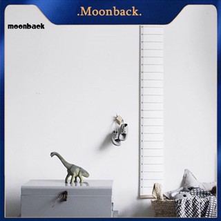 &lt;moonback&gt; ไม้บรรทัดวัดส่วนสูง ผ้าแคนวาส สไตล์นอร์ดิก สําหรับแขวนตกแต่งผนังห้องเด็ก