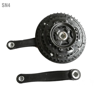 SN4 26 นิ้ว 42T 3 Chip Mountain Bike Crankset Disc ลดน้ำหนักจักรยาน Sprocket Rhombus Hole Crank