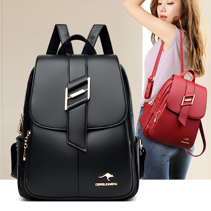 2023 new anti-theft backpack women's large capacity travel bag casual fashion schoolbag