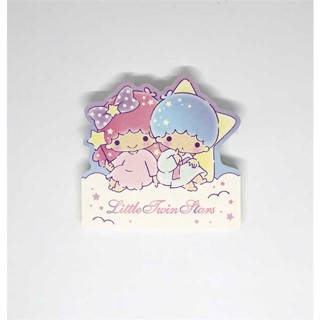 นายอินทร์ กระดาษโน๊ตแบบฉีก SANRIO : Little Twin Stars ม่วง