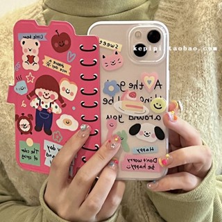 ใหม่ เคสโทรศัพท์มือถือ กันกระแทก ลายการ์ตูนเด็กผู้หญิง สําหรับ Iphone 11 14promax 13 12 14pro 13pro 14