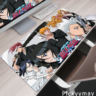 แผ่นรองเมาส์ แบบยางธรรมชาติ ลายอนิเมะ Bleach XXL สําหรับคอมพิวเตอร์ตั้งโต๊ะ