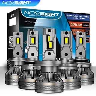 Novsight N37 H4 หลอดไฟหน้า Led 120w 22000lm 6500k ไฟหน้ารถไฟตัดหมอกคู่หนึ่งปลั๊กแอนด์เพลย์ รับประกัน 3 ปี