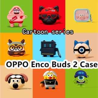 พร้อมส่ง! เคสหูฟัง แบบนิ่ม ลายการ์ตูน สําหรับ OPPO Enco Buds 2 OPPO Enco Buds 2