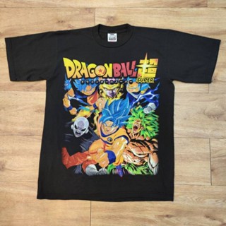 เสื้อยืดแขนสั้นเสื้อยืดโอเวอร์ไซส์DRAGON BALL  CARTOON เสื้อลายการ์ตูน การ์ตูนญี่ปุ่น ดราก้อนบอล S-5XLS-5XL