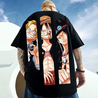 Street Wear Japanese Cartoon Anime Printed Round Neck Short-Sleeved T-Shirt Men Women Teenagers Trendy Hot-Size Loo_02