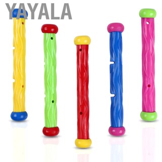 Yayala 5Pcs Underwater Swimming Pool Diving Sticks Toys Water Summer Game Rods for Kids Gift