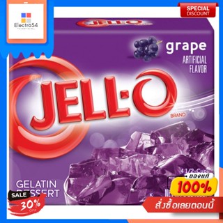 Grape Jell-O 85 G อร่อยเหมือนมืออาชีพ Rainbow jelly