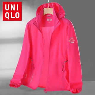 Uniqlo เสื้อกั๊กกันแดด มีฮู้ด ป้องกันรังสียูวี เหมาะกับฤดูร้อน สําหรับผู้หญิง ตกปลากลางแจ้ง