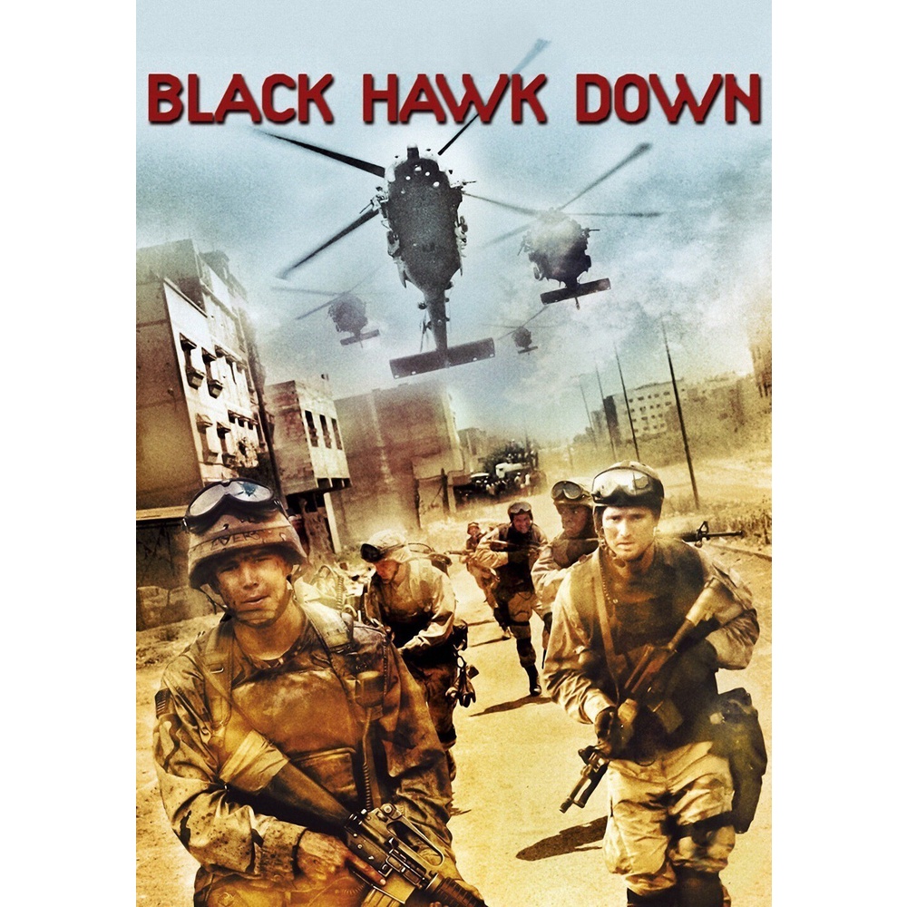 Black Hawk Down ยุทธการฝ่ารหัสทมิฬ (2001) DVD หนัง มาสเตอร์ พากย์ไทย