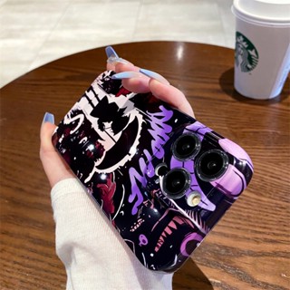 เคสโทรศัพท์มือถือ pc แข็ง ลายกราฟฟิตี้อนิเมะ สําหรับ iPhone 14 13 12 11 PRO Max Xs Xr X ip 14pro 14promax 13pro 13promax