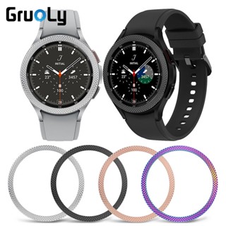 กรอบโลหะ สําหรับ Samsung Galaxy Watch 4 5 46 มม. 42 มม. 40 มม. 44 มม. เคสกันชน สําหรับ Galaxy Watch 3 41 มม. 45 มม.