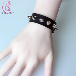 สร้อยข้อมือสายรัดข้อมือหนังสำหรับ Unisex