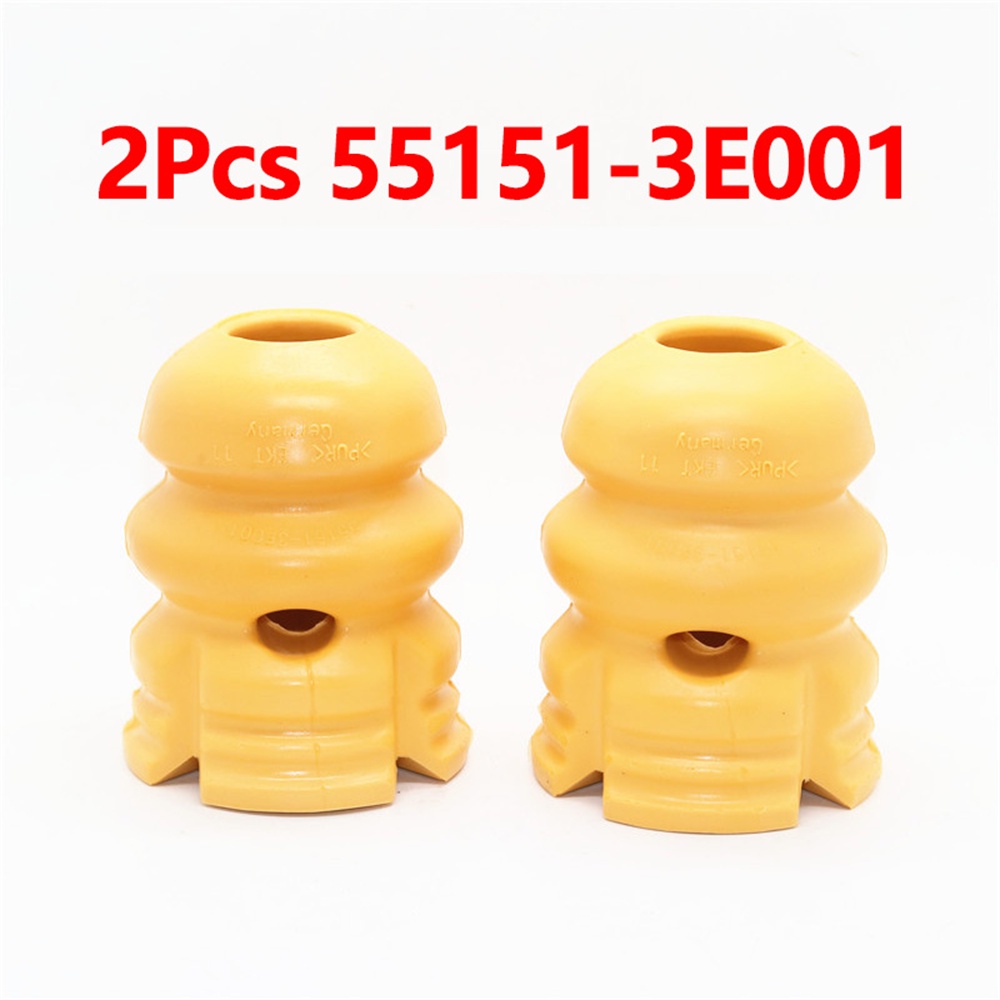 1 คู่ระบบกันสะเทือนด้านหลัง Bump Stops เหมาะสําหรับ Kia Sorento 55151-3E000 55151-3E001