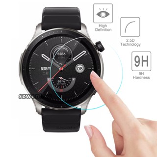 กระจกนิรภัยกันรอยหน้าจอ 2.5D 9H สําหรับ Huami Amazfit GTR 4