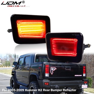 Ijdm ไฟตัดหมอก LED 3157 12V สีแดง สําหรับ Hummer H2