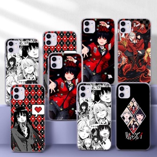 เคสโทรศัพท์มือถือแบบนิ่ม TPU ใส ลาย kakegurui 35GBY สําหรับ Samsung A51 A52 A52S A6 Plus A7 A70 A71 A72 A8