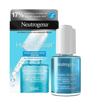 Neutrogena นูโทรจีนา ไฮโดร บูสท์ ไฮยาลูรอนิค แอซิด เซรั่ม 30 มล. เซรั่มผิวชุ่มชื้น