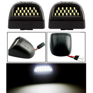 โคมไฟป้ายทะเบียน LED DC12V 6500K กันน้ํา สีขาว สําหรับ Chevy GMC 2 ชิ้น