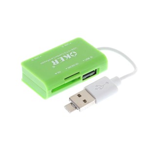 3 Port USB HUB v2.0 + Card Reader OKER 1505