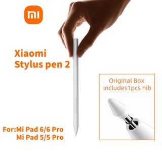 Xiaomi Stylus Pen 2 ปากกาสไตลัสอัจฉริยะ สําหรับแท็บเล็ต Mi Pad 6 5 Pro 4096 ระดับ ดินสอวาดภาพ แม่เหล็ก