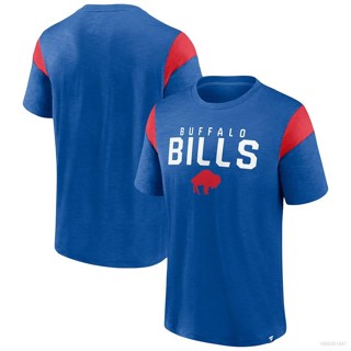 เสื้อยืดคอกลม แขนสั้น พิมพ์ลาย Jay NFL Buffalo Bills Jersey Fans พลัสไซซ์